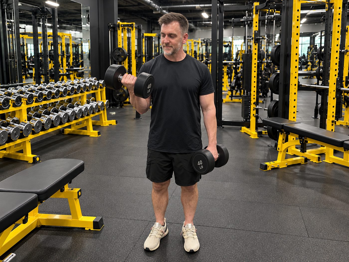 Nick Ranes training at Vibe Fitness